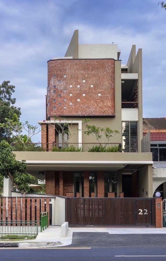 Maison en maçonnerie de style contemporain 