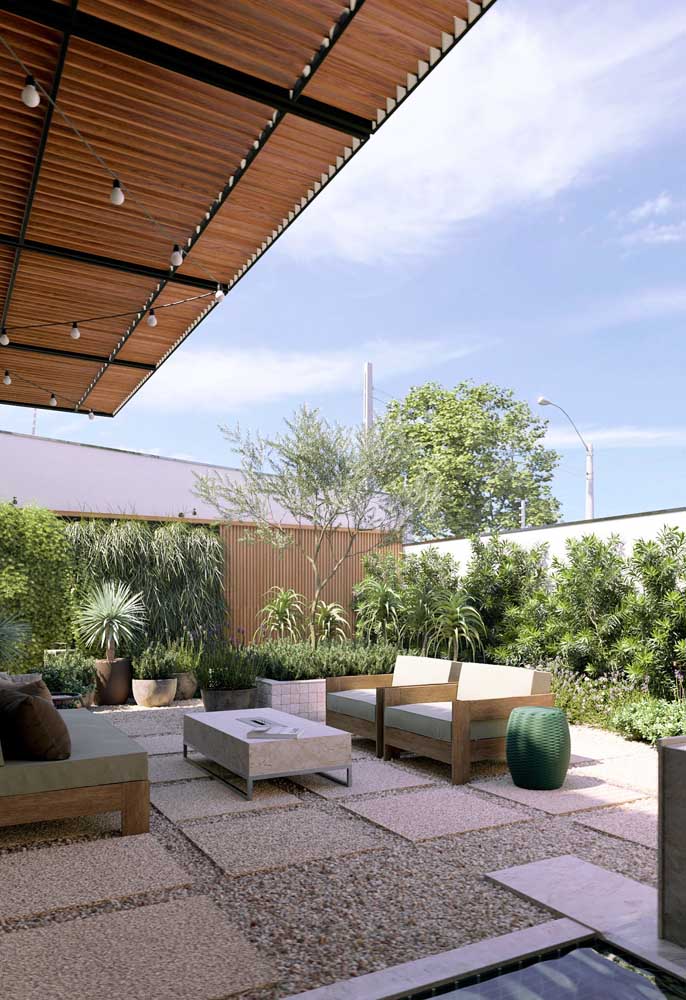 Un espace chaleureux et confortable inspiré du concept de jardin zen