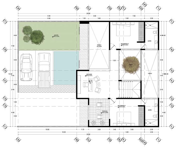 Plan de la maison