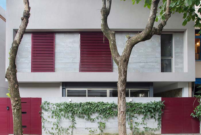 Maison avec 3 chambres et sol en béton